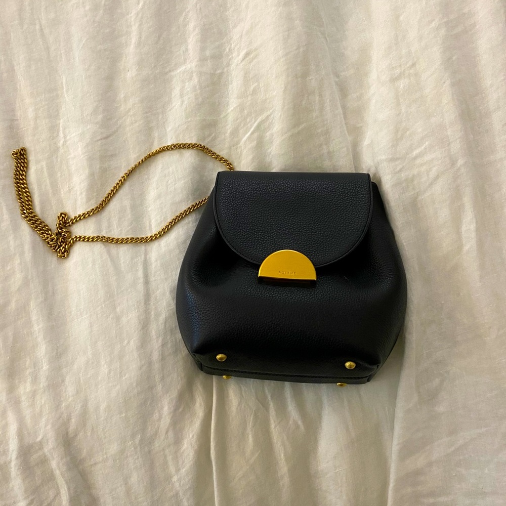 Polène Paris “Numero Un Mini” -All Leather Black